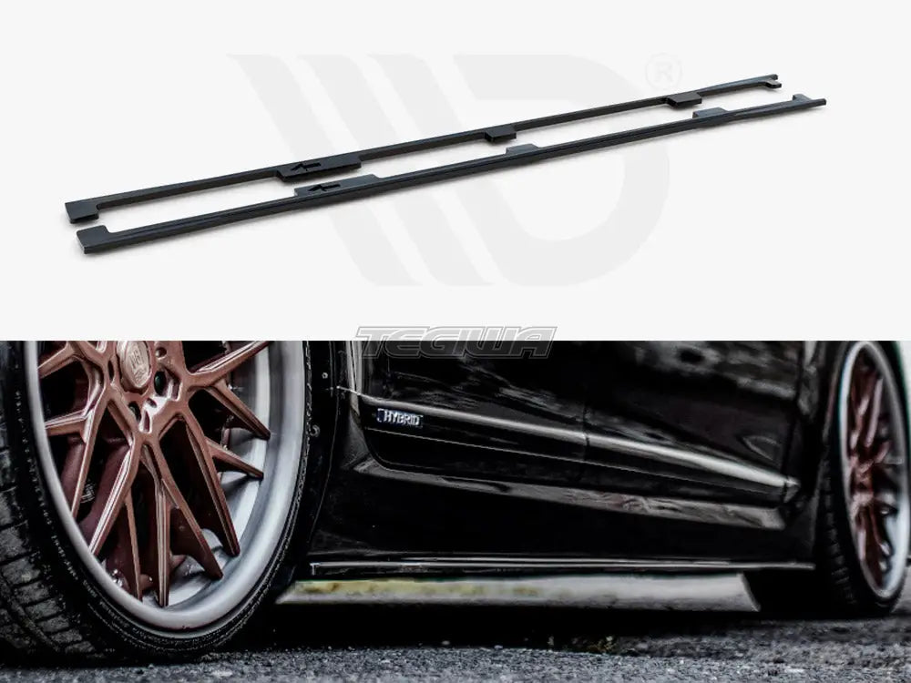 Maxton Design Side Skirts Diffusers Lexus LS Long Wheelbase MK4 Facelift 12-17