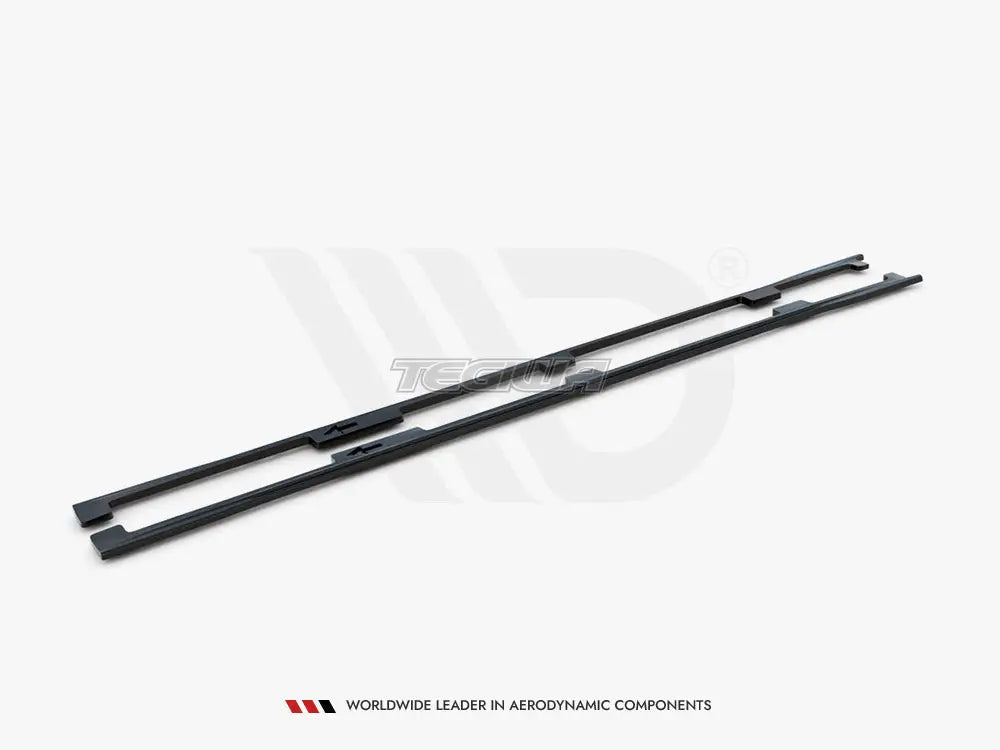 Maxton Design Side Skirts Diffusers Lexus LS Long Wheelbase MK4 Facelift 12-17