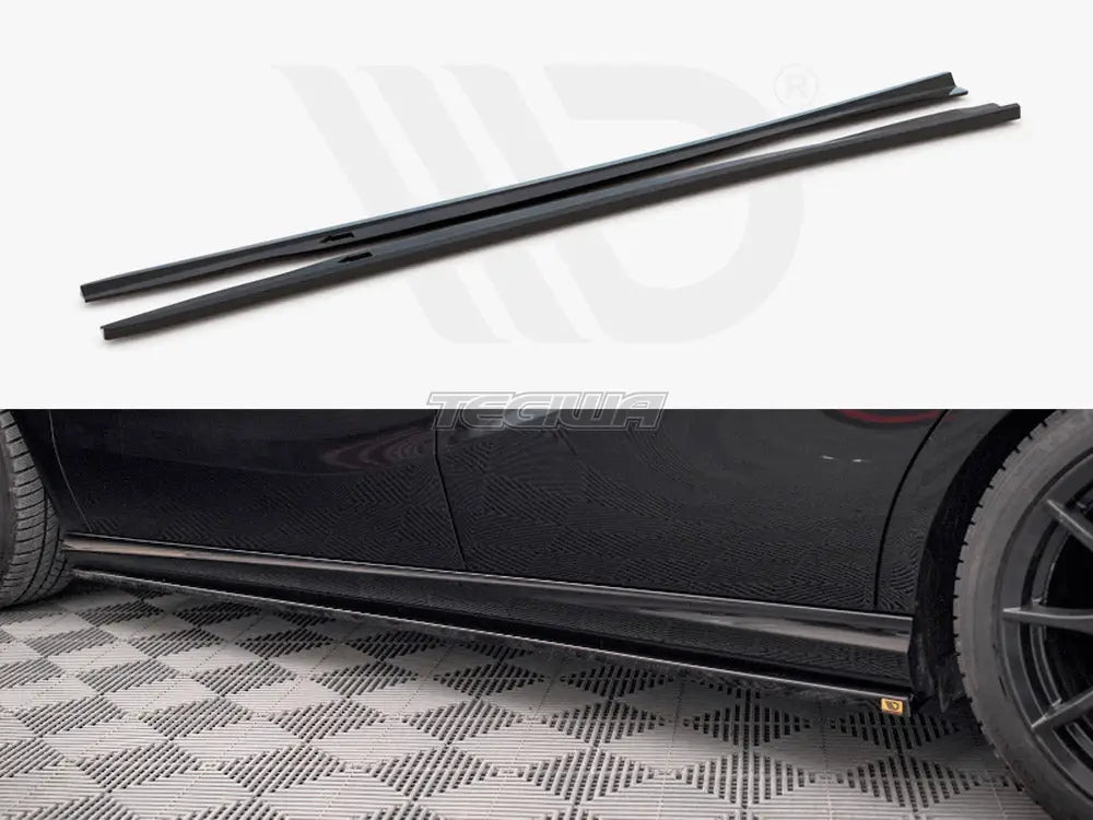 Maxton Design Side Skirts Diffusers Mercedes B W246 Facelift