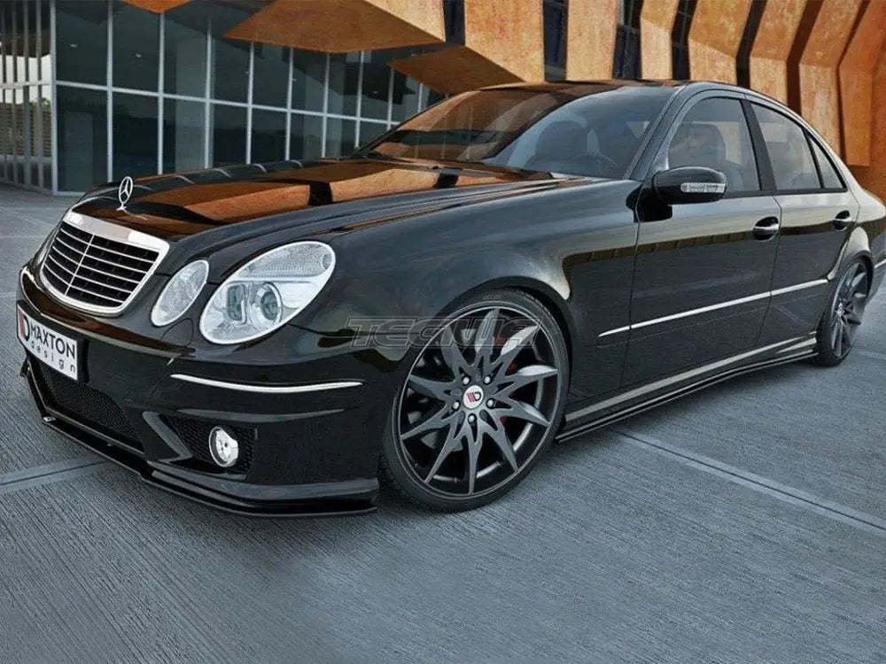 Maxton Design Side Skirts Diffusers Mercedes E-class W211 AMG