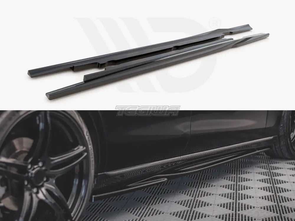 Maxton Design Side Skirts Diffusers Mercedes E W213 16-21