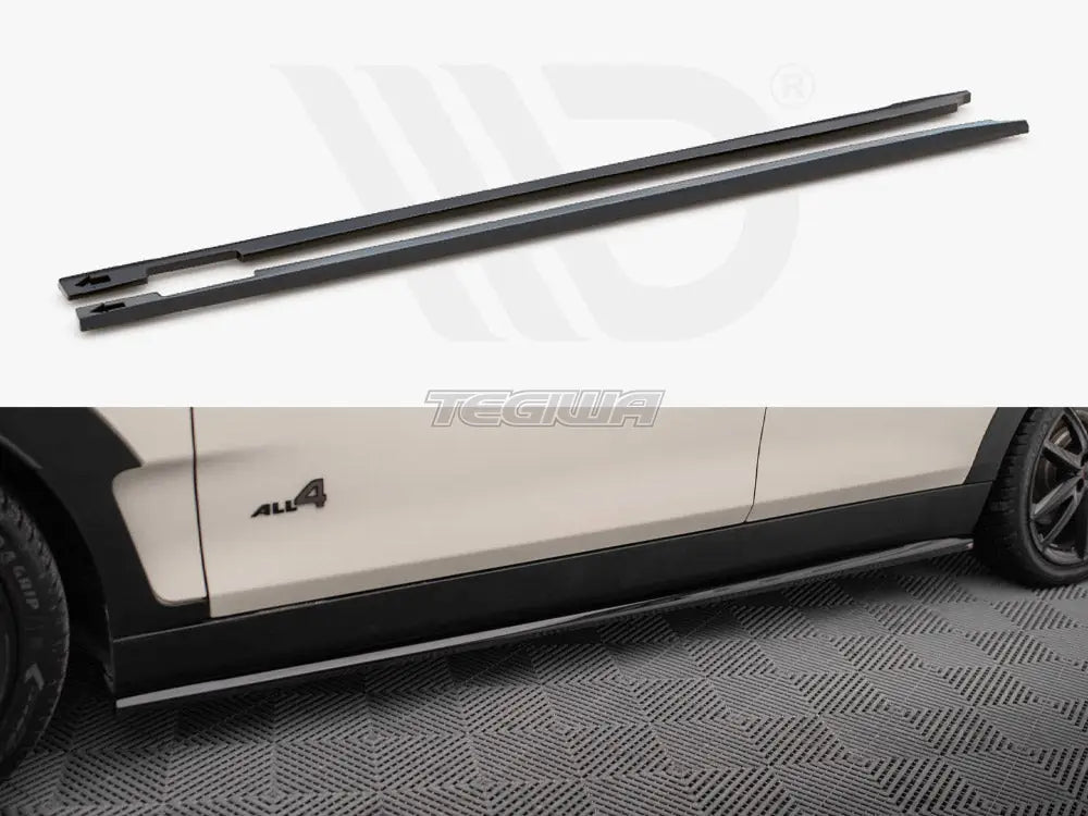 Maxton Design Side Skirts Diffusers Mini Cooper Clubman John Cooper Works F54 Facelift