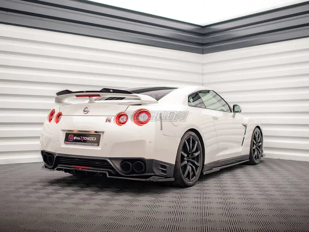 Maxton Design Side Skirts Diffusers Nissan GTR R35 Facelift