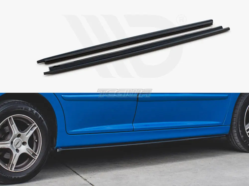 Maxton Design Side Skirts Diffusers Peugeot 207 Sport 06-09