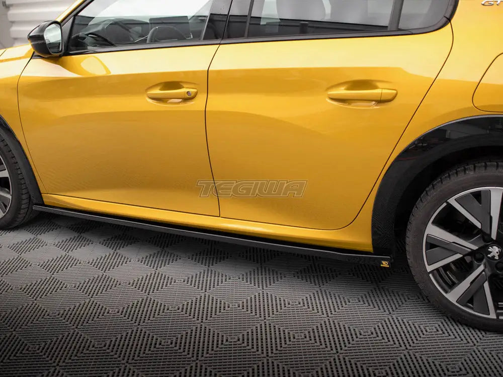 Maxton Design Side Skirts Diffusers Peugeot 208 GT Mk2