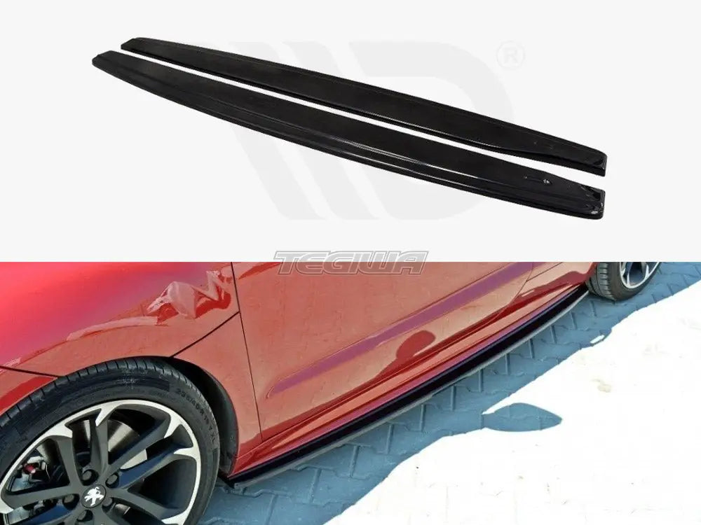 Maxton Design Side Skirts Diffusers Peugeot RCZ 2010-15