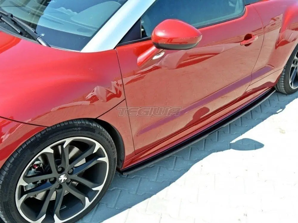 Maxton Design Side Skirts Diffusers Peugeot RCZ 2010-15