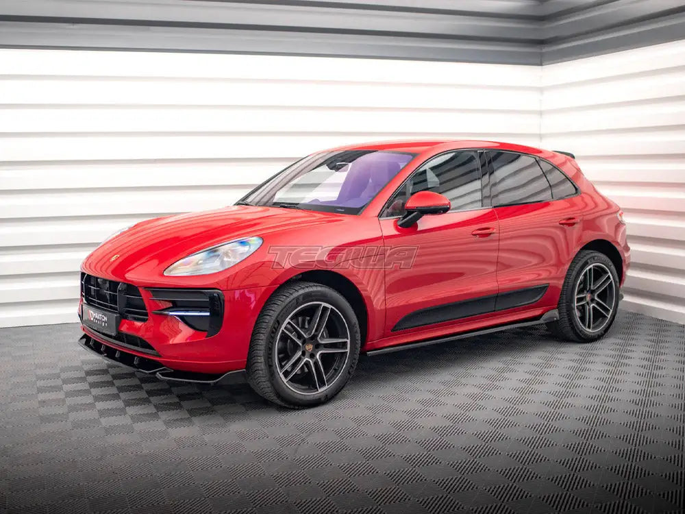 Maxton Design Side Skirts Diffusers Porsche Macan Mk1 Facelift