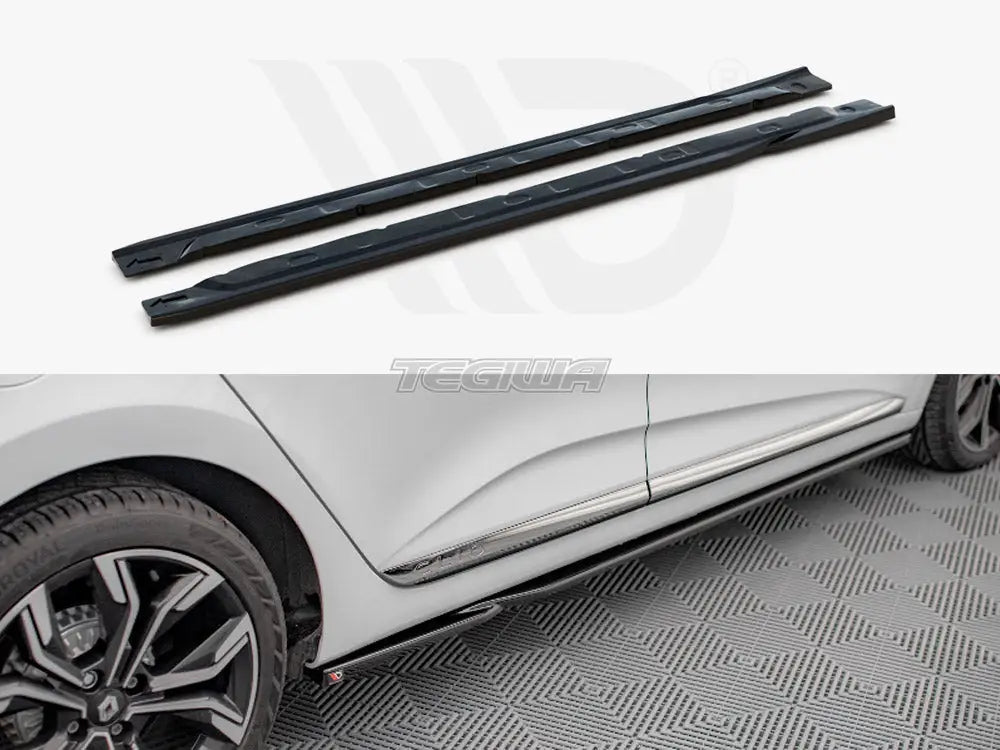 Maxton Design Side Skirts Diffusers Renault CLIO MK5 2019-