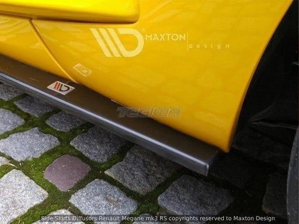 Maxton Design Side Skirts Diffusers Renault Megane 3 RS