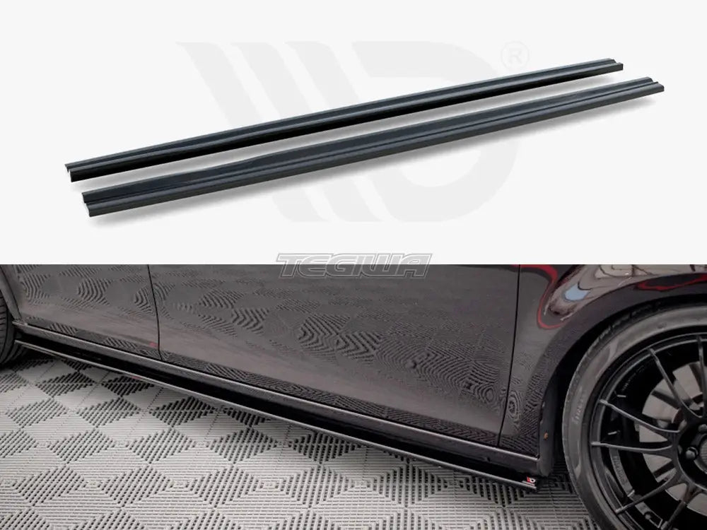 Maxton Design Side Skirts Diffusers Seat Leon MK2 Cupra FR