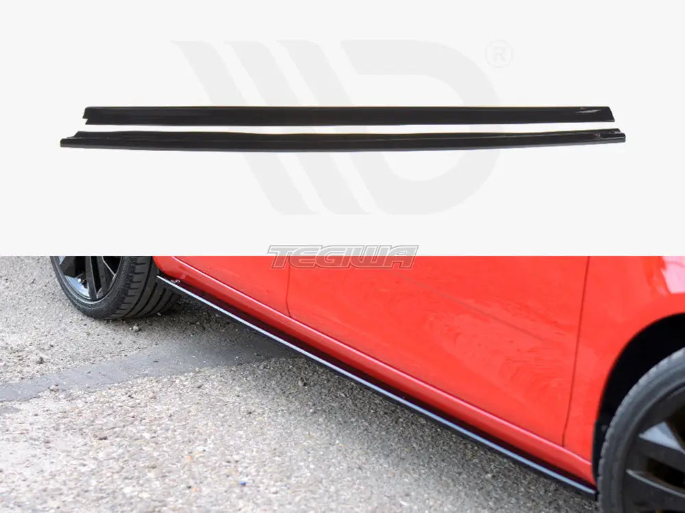 Maxton Design Side Skirts Diffusers Skoda Fabia MK2 RS 10-14