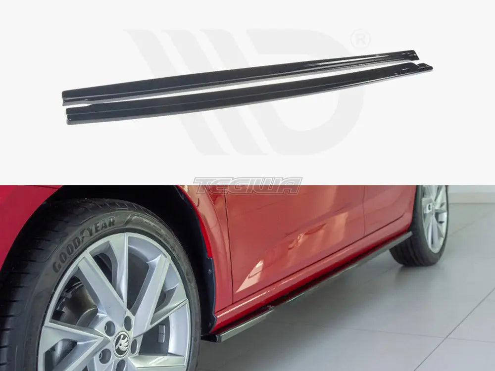 Maxton Design Side Skirts Diffusers Skoda Scala 2019-UP