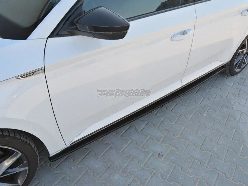 Maxton Design Side Skirts Diffusers Skoda Superb III