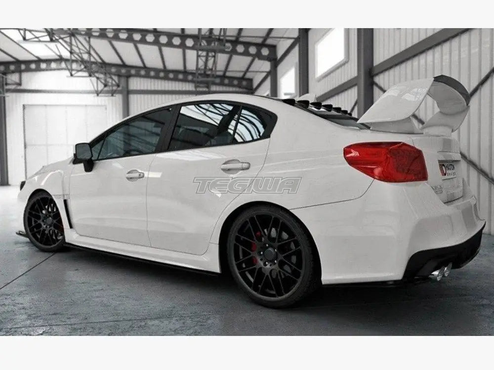 Maxton Design Side Skirts Diffusers Subaru WRX STI