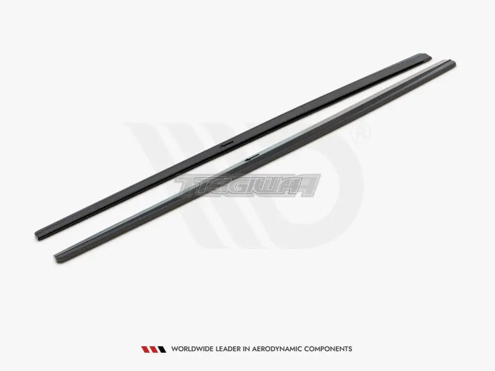 Maxton Design Side Skirts Diffusers V.1 Audi S3 A3 S-line 8V 8V FL Sedan 17-20