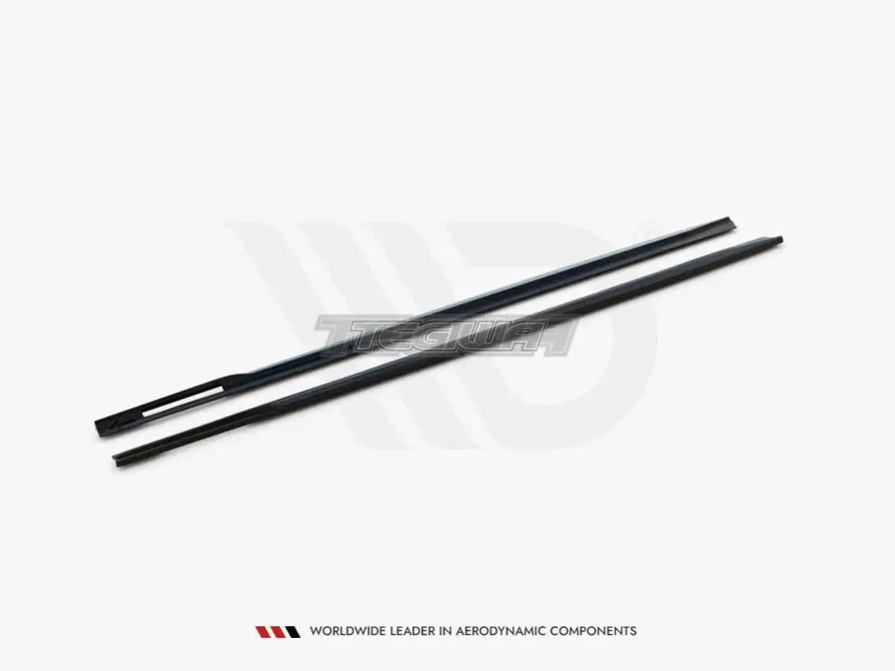 Maxton Design Side Skirts Diffusers V.1 BMW 4-Series M-pack G22 2020-