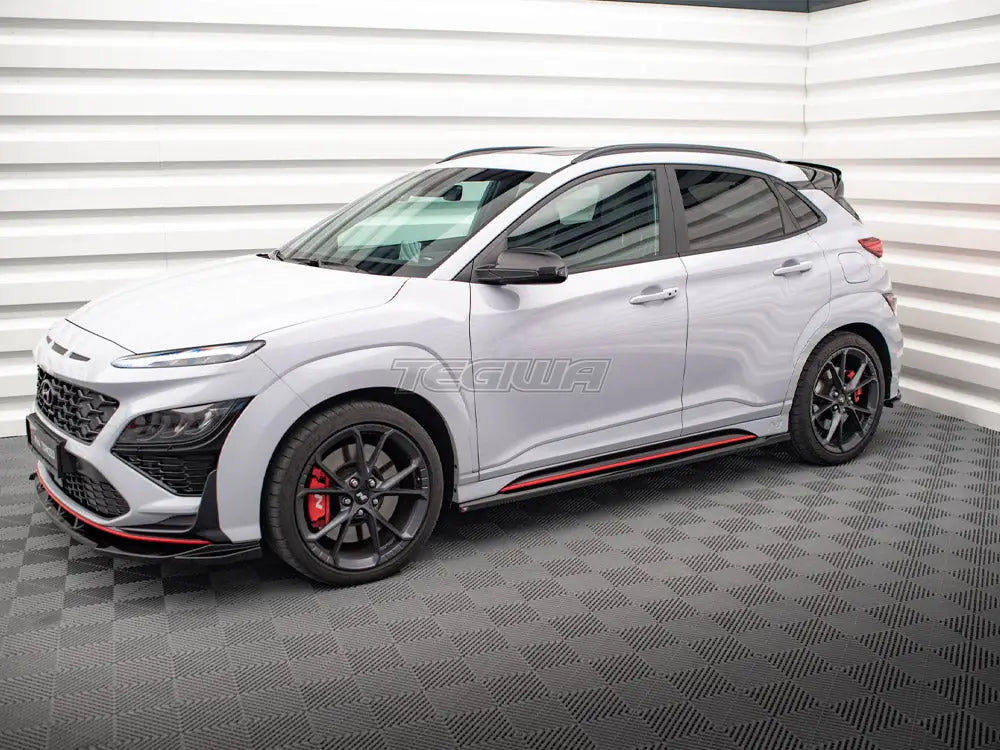 Maxton Design Side Skirts Diffusers V.1 Hyundai Kona N Mk1