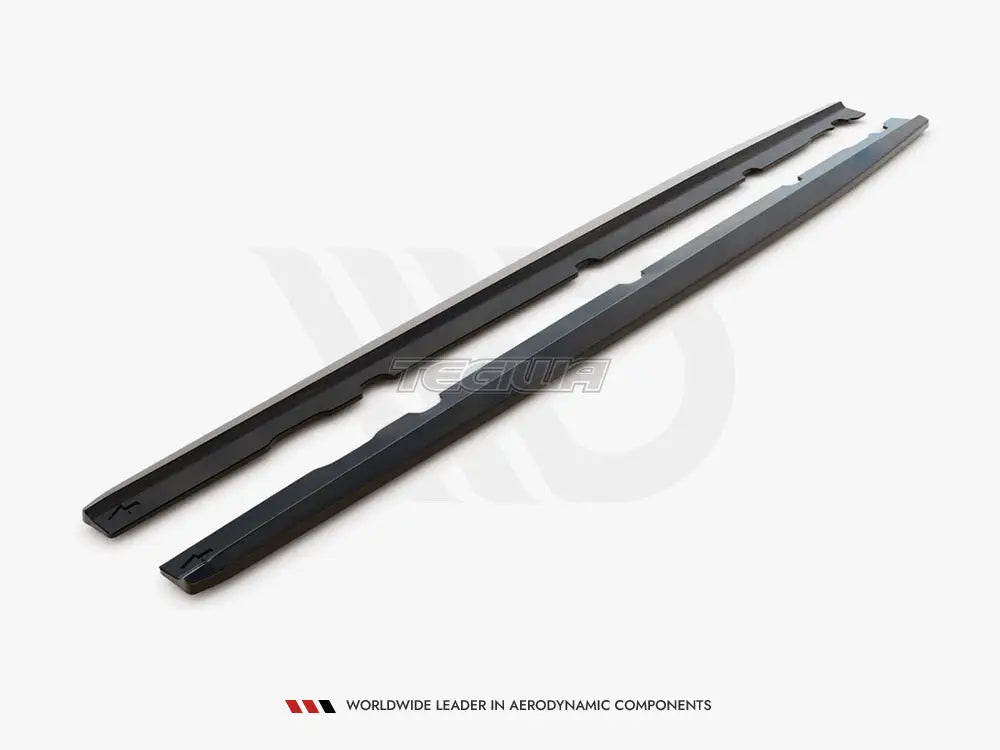 Maxton Design Side Skirts Diffusers V.1 Mercedes-amg C 63AMG Coupe C205 Facelift 18-21