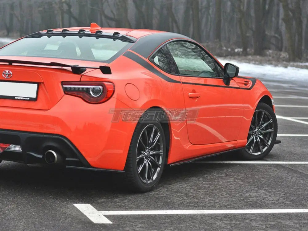 Maxton Design Side Skirts Diffusers V.1 Subaru BRZ Facelift 17-20