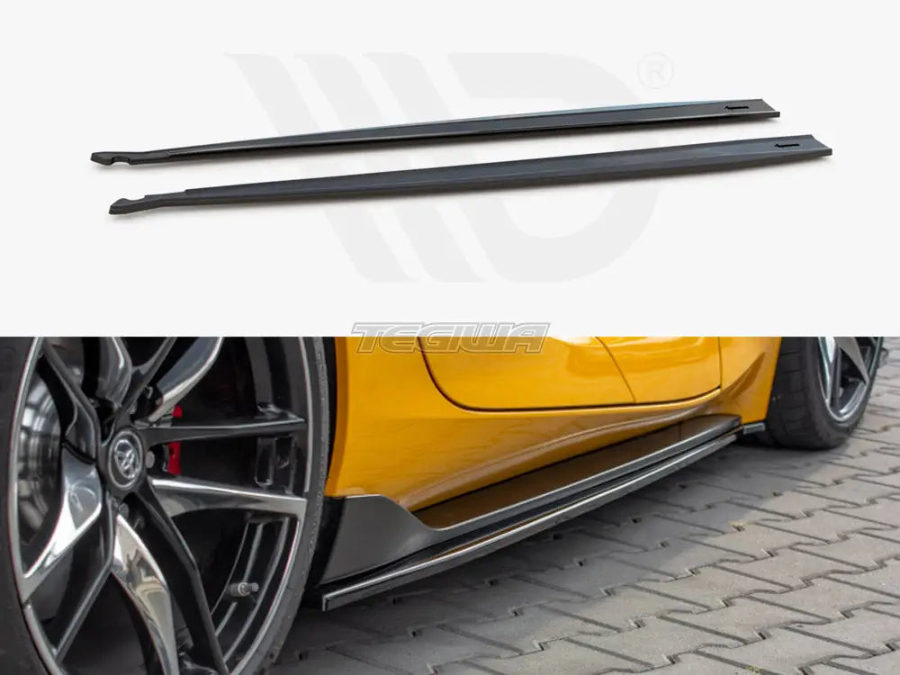 Maxton Design Side Skirts Diffusers V.1 Toyota Supra MK5 2019-