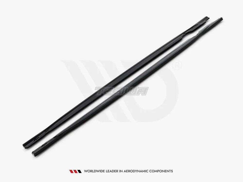 Maxton Design Side Skirts Diffusers V.1 Volkswagen Golf R MK8 20-