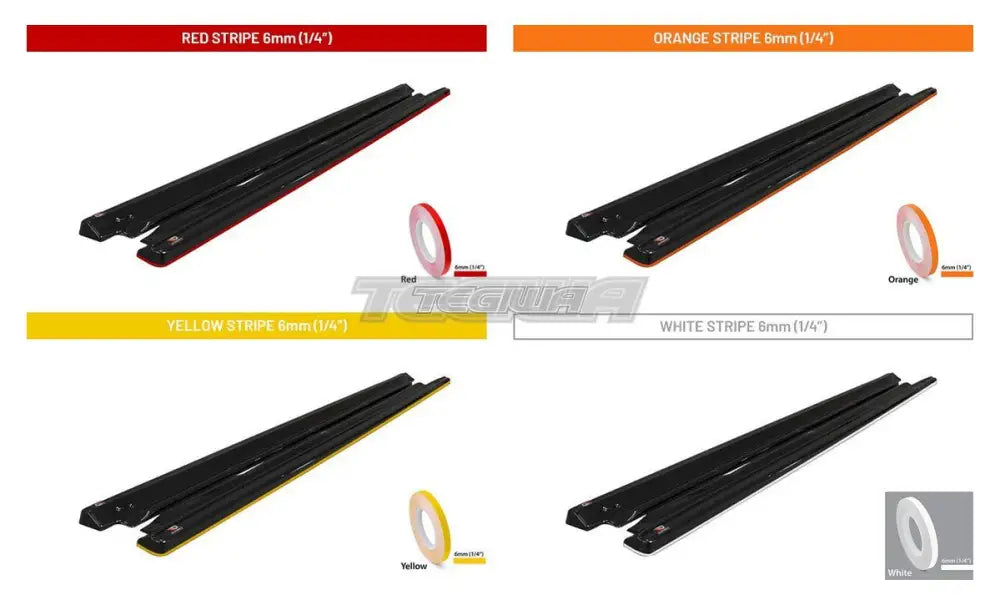 Maxton Design Side Skirts Diffusers V.2 Audi RS3 8V Sportback Facelift 2017-UP