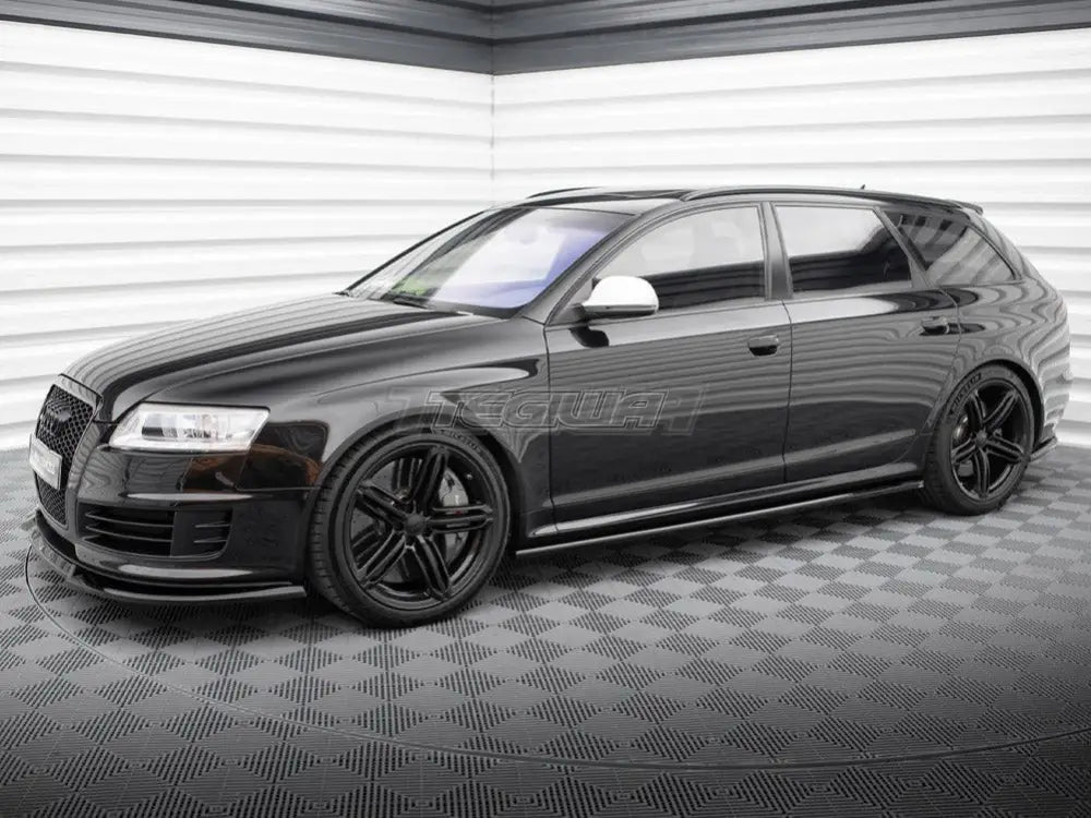 Maxton Design Side Skirts Diffusers V.2 Audi RS6 Avant C6