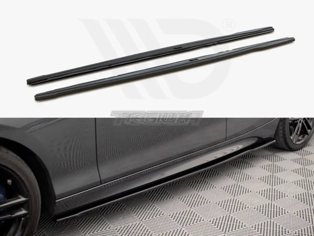 Maxton Design Side Skirts Diffusers V.2 BMW 1-Series F20 M135I M140I M-pack 15-19