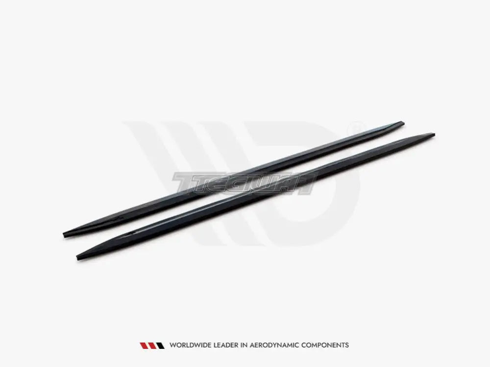 Maxton Design Side Skirts Diffusers V.2 BMW M4 G82 2021-