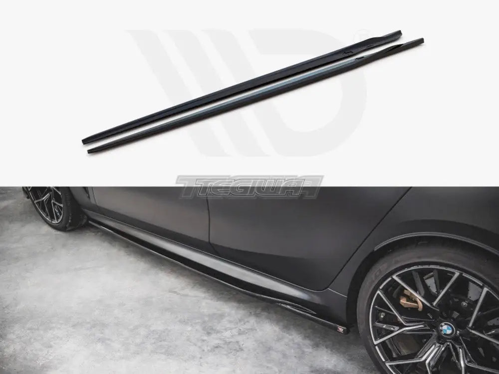 Maxton Design Side Skirts Diffusers V.2 BMW M8 Gran Coupe F93 2019-