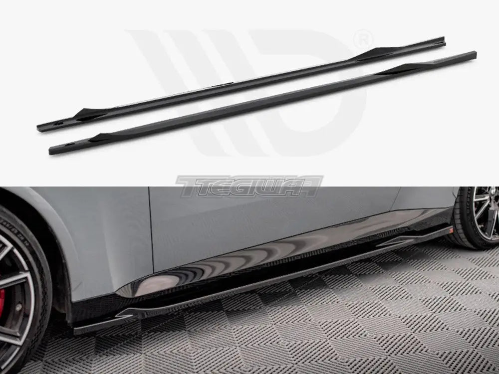 Maxton Design Side Skirts Diffusers V.2 BMW 2-Series Coupe M-Pack M240i G42