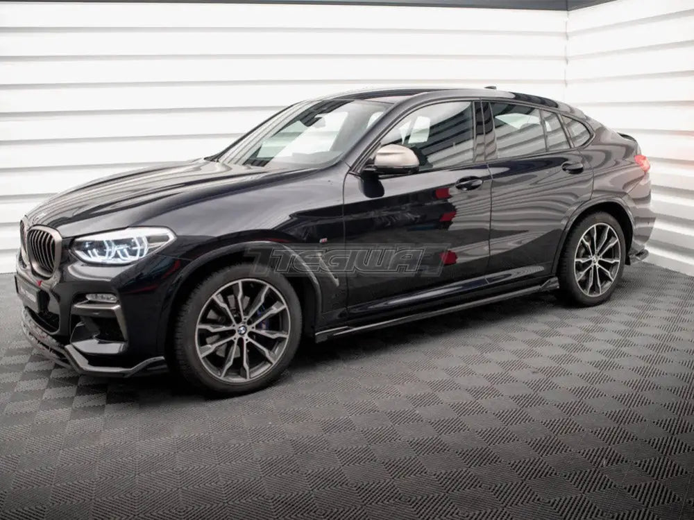 Maxton Design Side Skirts Diffusers V.2 BMW X4 M-Pack G02