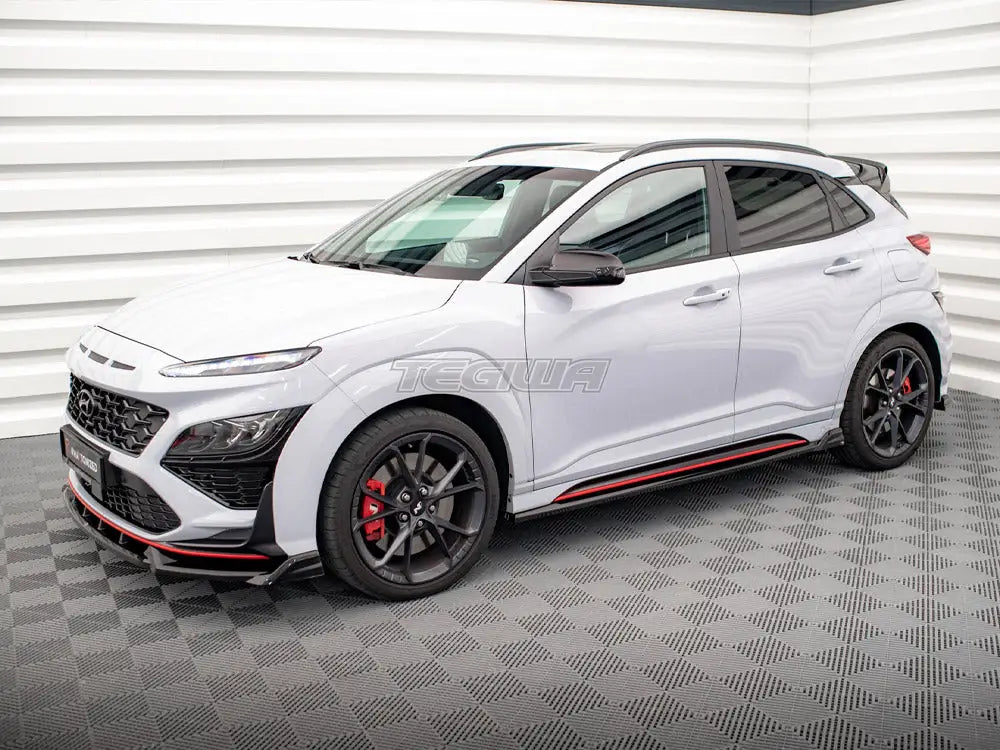 Maxton Design Side Skirts Diffusers V.2 Hyundai Kona N Mk1