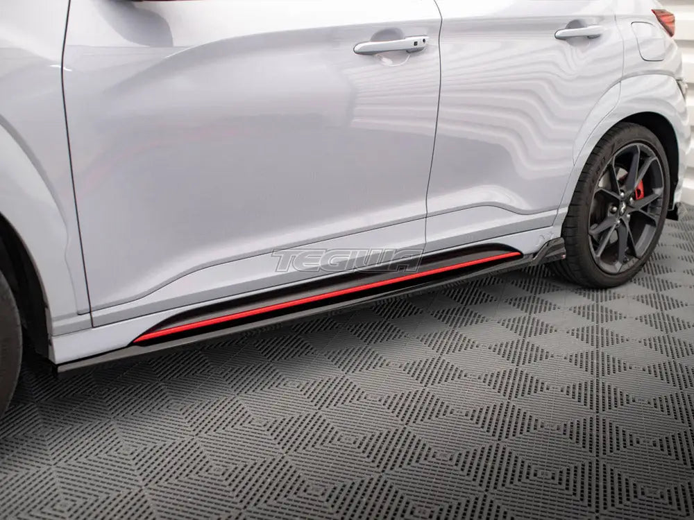 Maxton Design Side Skirts Diffusers V.2 Hyundai Kona N Mk1