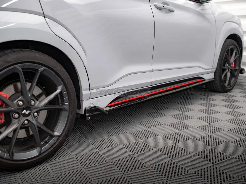 Maxton Design Side Skirts Diffusers V.2 Hyundai Kona N Mk1