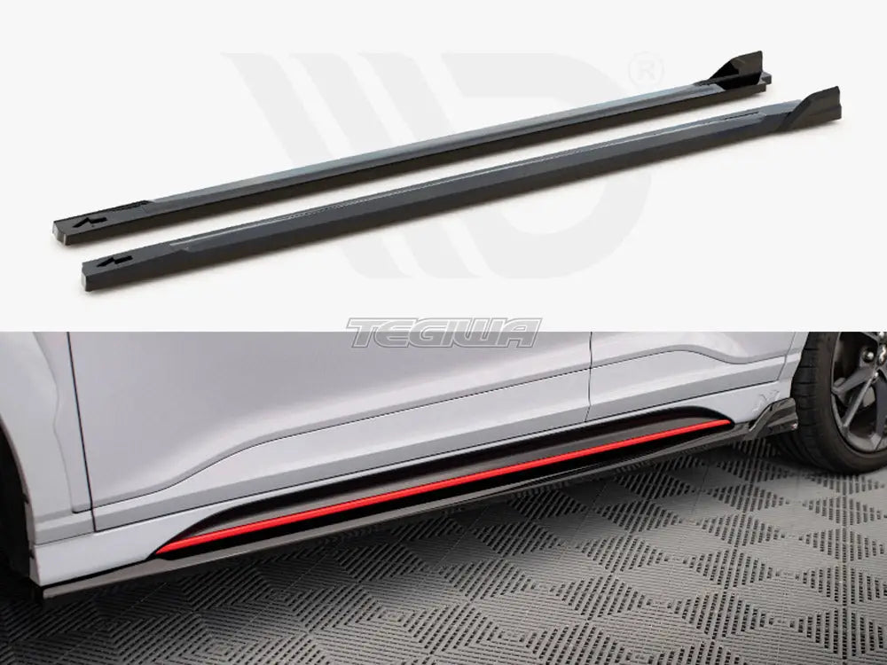 Maxton Design Side Skirts Diffusers V.2 Hyundai Kona N Mk1