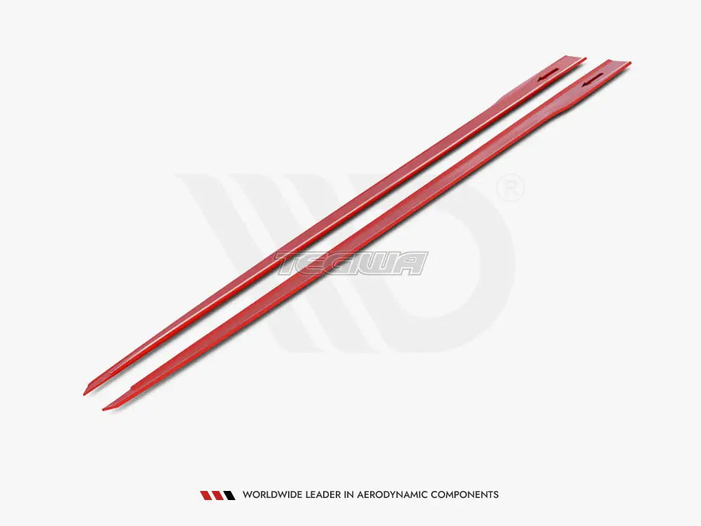 Maxton Design Side Skirts Diffusers V.2 Toyota Supra MK5 2019-