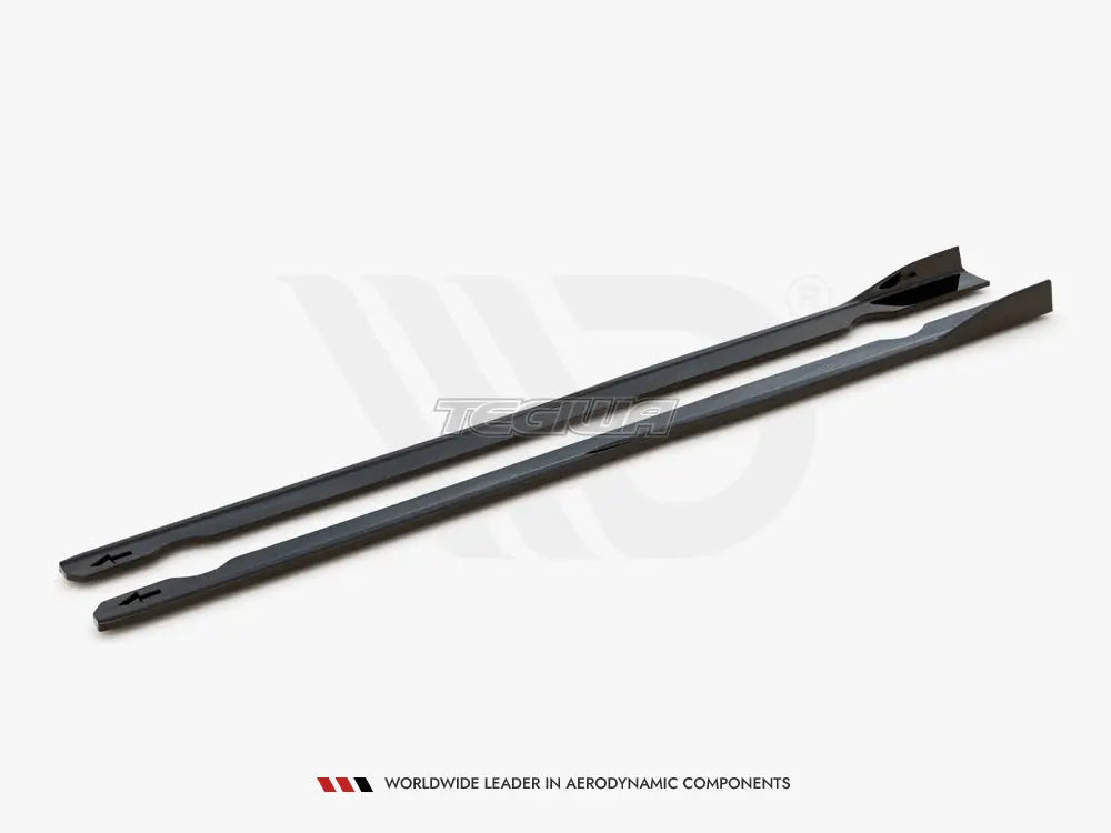 Maxton Design Side Skirts Diffusers V.2 Volkswagen Golf R MK7 13-16