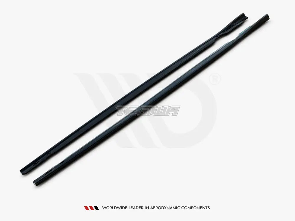 Maxton Design Side Skirts Diffusers V.2 Volkswagen Golf R MK8 20-