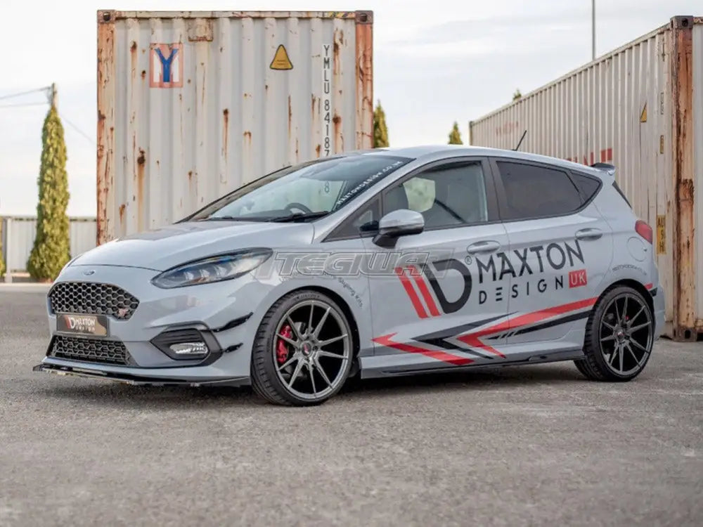 Maxton Design Side Skirts Diffusers V.3 Ford Fiesta MK8 ST ST-Line