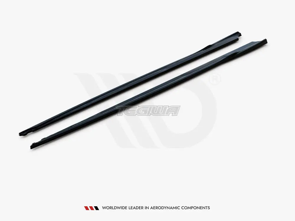 Maxton Design Side Skirts Diffusers V.3 Toyota Supra MK5 2019-