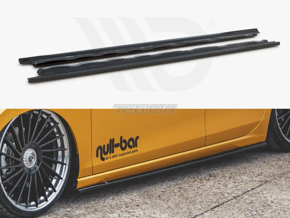 Maxton Design Side Skirts Diffusers V1 Volkswagen Golf MK8 2020-