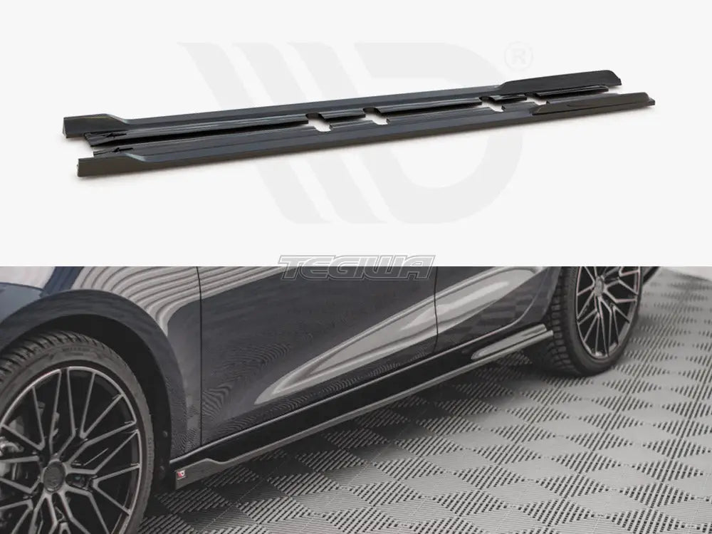 Maxton Design Side Skirts Diffusers V2 Seat Leon FR MK4 2020-