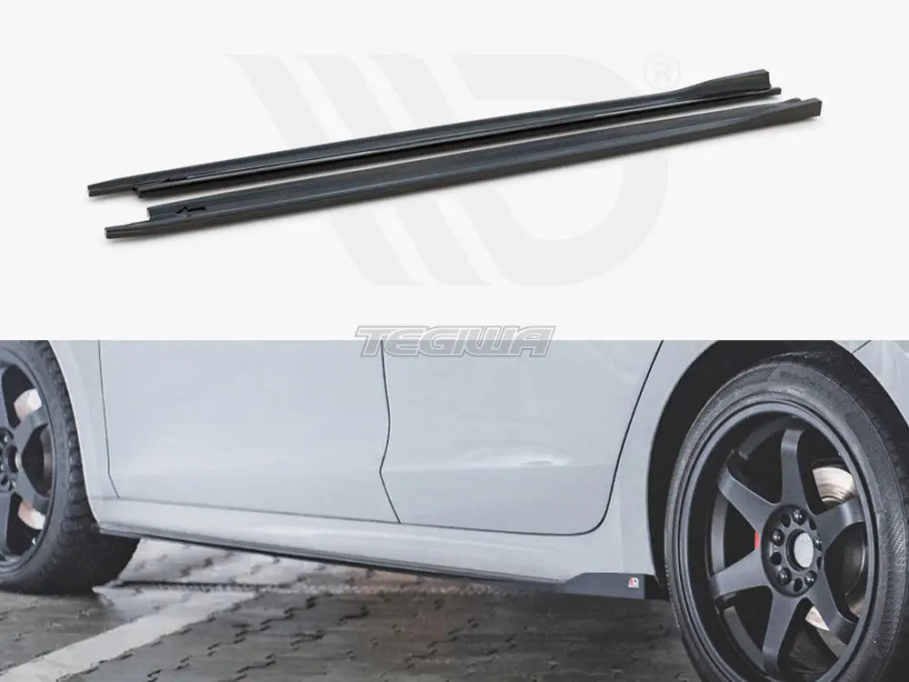 Maxton Design Side Skirts Diffusers V3 Skoda Octavia RS MK4 2020-