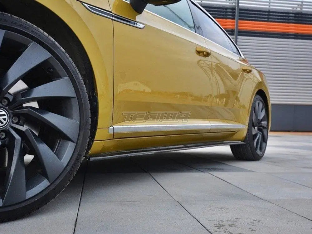 Maxton Design Side Skirts Diffusers Volkswagen Arteon R-line