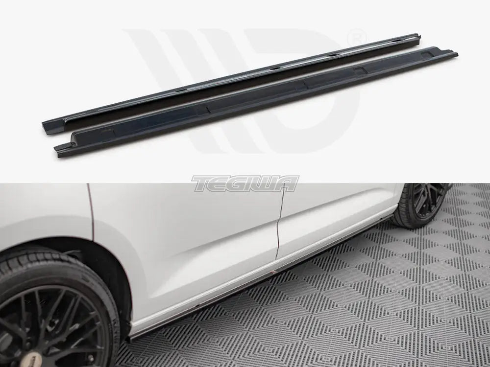 Maxton Design Side Skirts Diffusers Volkswagen Caddy MK5 2020-