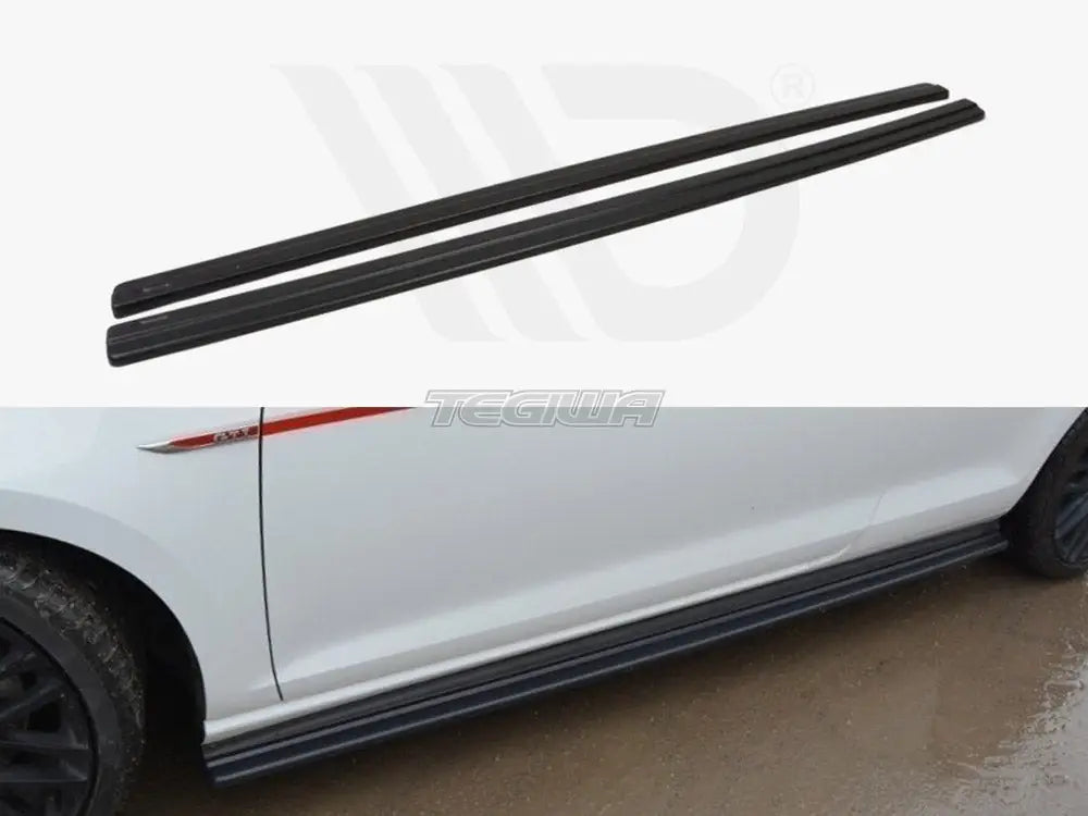 Maxton Design Side Skirts Diffusers Volkswagen Golf GTI MK7.5 17-