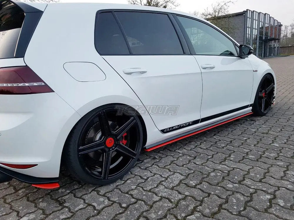 Maxton Design Side Skirts Diffusers Volkswagen Golf MK7 GTI Clubsport 16-17