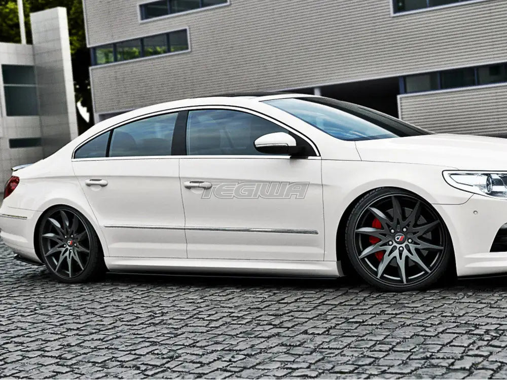 Maxton Design Side Skirts Diffusers Volkswagen Passat CC R36 Rline Preface